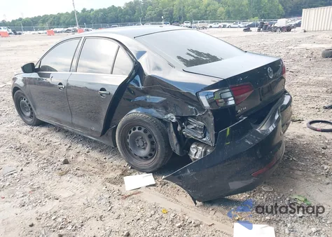 2017 Volkswagen Jetta 1.4T S z USA, uszkodzony, nr VIN 3VW2B7AJ1HM358670